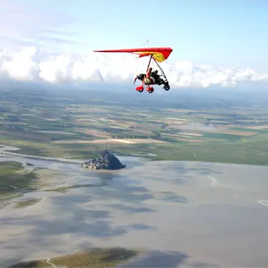 Bréville-sur-Mer_ULM Air Cotentin_bapteme