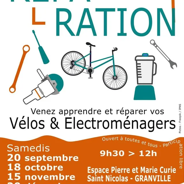 Café Réparation La Dépannette Rejouets octobre novembre décembre 2025 Granville