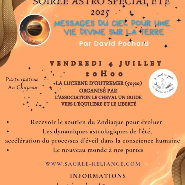 Chemin d'Etoiles Soirée Astro Spécial été 2025