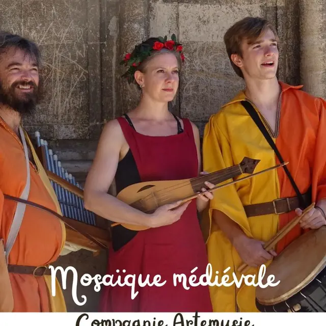 Compagnie Artemusie COncert médiéval Carolles 2025