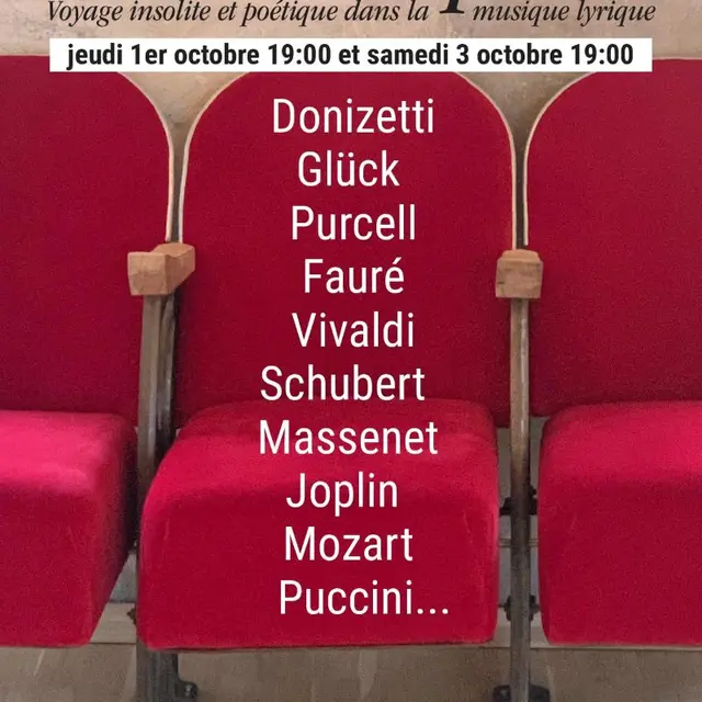 2026 - Concert de poche - octobre