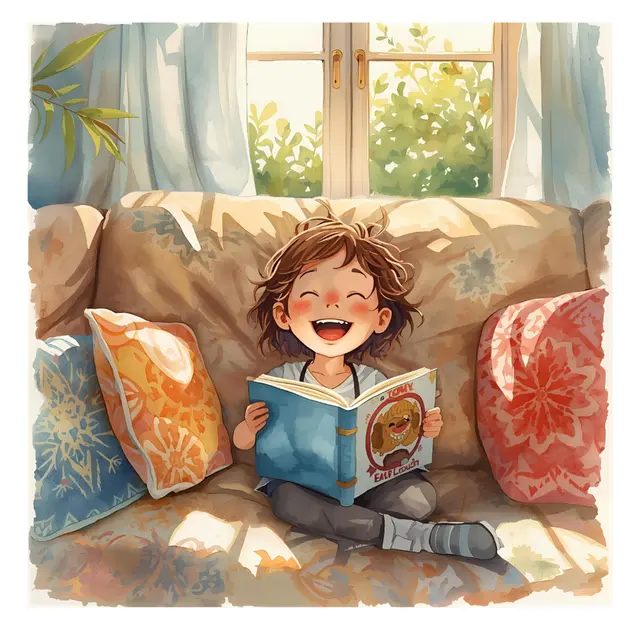 enfant rire livre