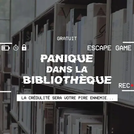 Escape game Panique dans la bibliothèque Médiathèque Saint-Pair-sur-mer 2025