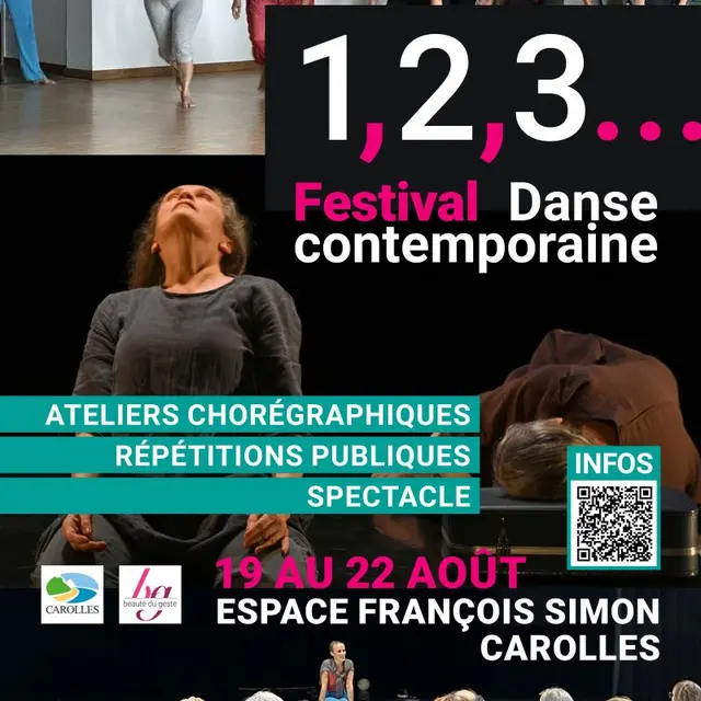 Festival 1,2,3... Danse contemporaine Beauté du geste 2025