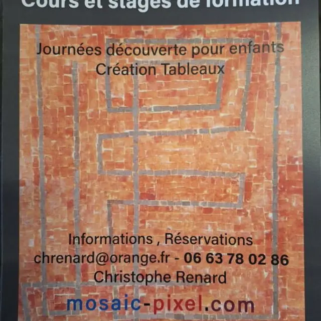 Formation mosaïque Christophe Renard 2025