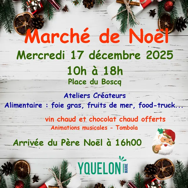 Marché Noël Yquelon