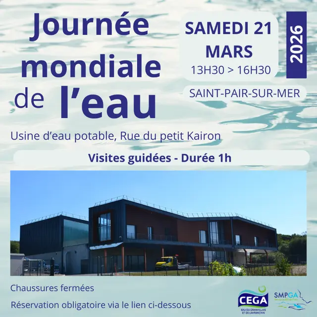 Journée mondiale de l'eau 21 mars 2026