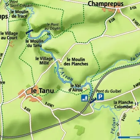 L'Airou - Le Tanu