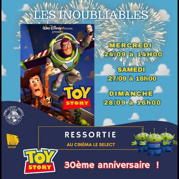 Le Select Granville ressortie Toy Story gtm 2025