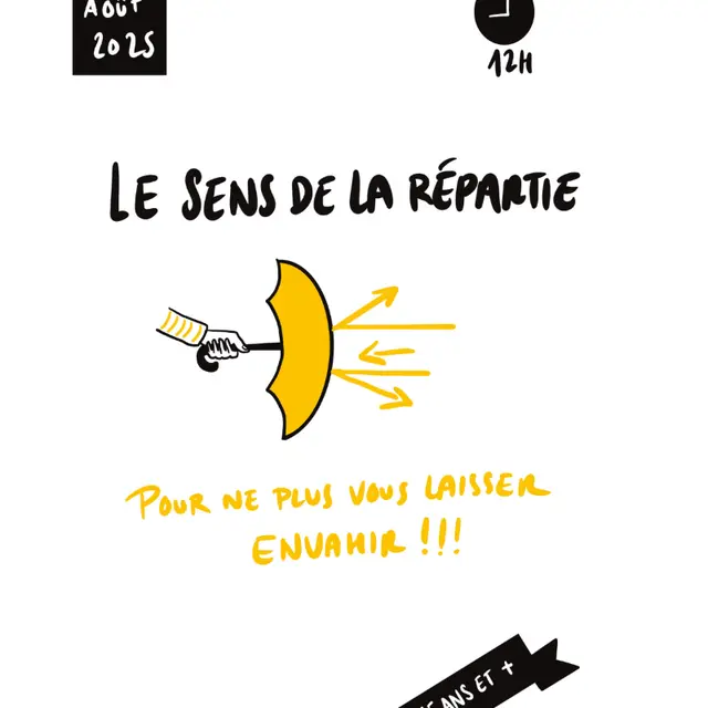 Le sens de la répartie + 15 ans