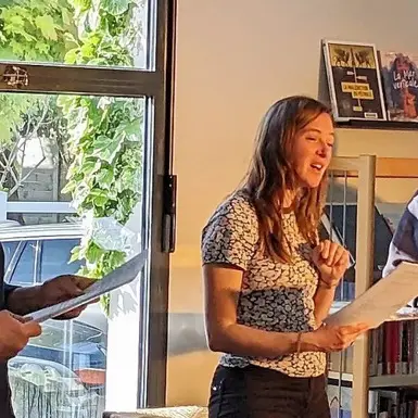 Lecture théâtralisée Maupassant Médathèque de Bréhal 2025 (1)