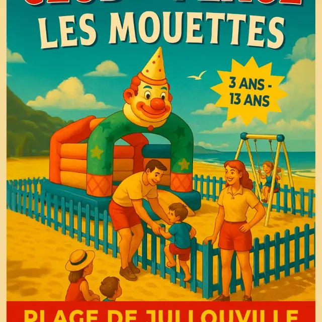 Les Mouettes club de plage Jullouville 2025