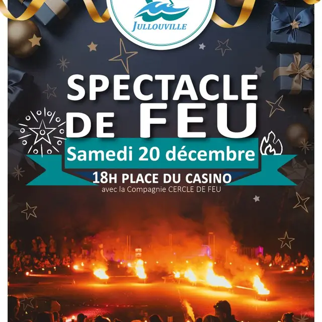 MARCHE NOEL 2025 spectacle feu