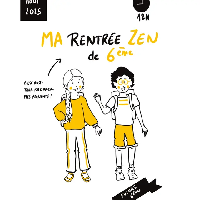 Ma rentrée zen de 6ème 2025