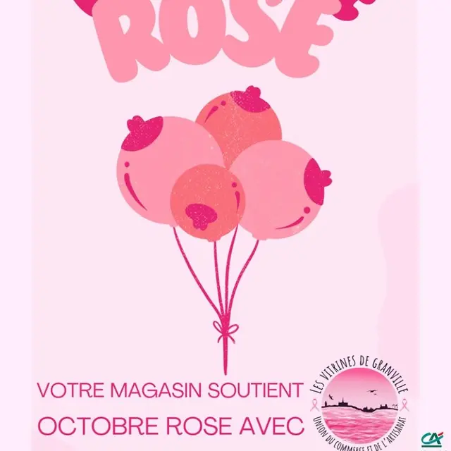 Octobre Rose Les Vitrines de Granville 2025