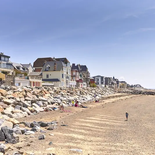 Plage du centre agon coutainville