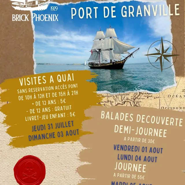 Escale du Phoenix à Granville 2025