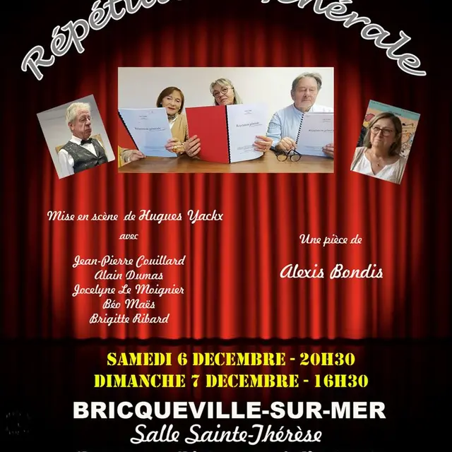 Spectacle Répétition générale nov 2025