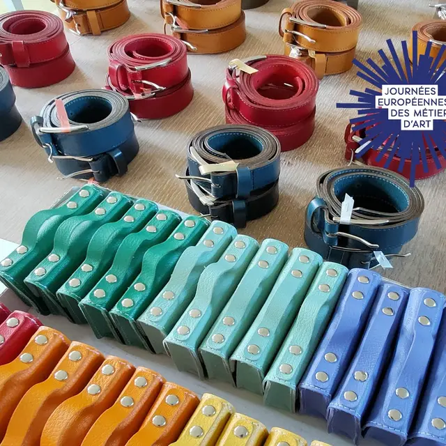 Rencontre à l'atelier de maroquinerie