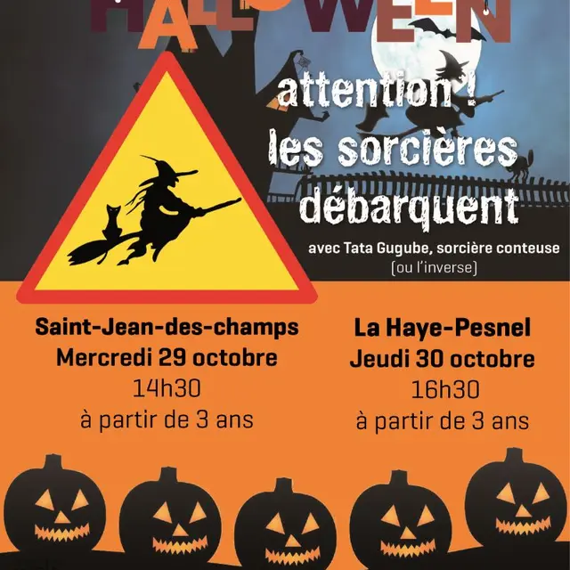 Rendez-vous Médiathèques GTM 2025 halloween 2025