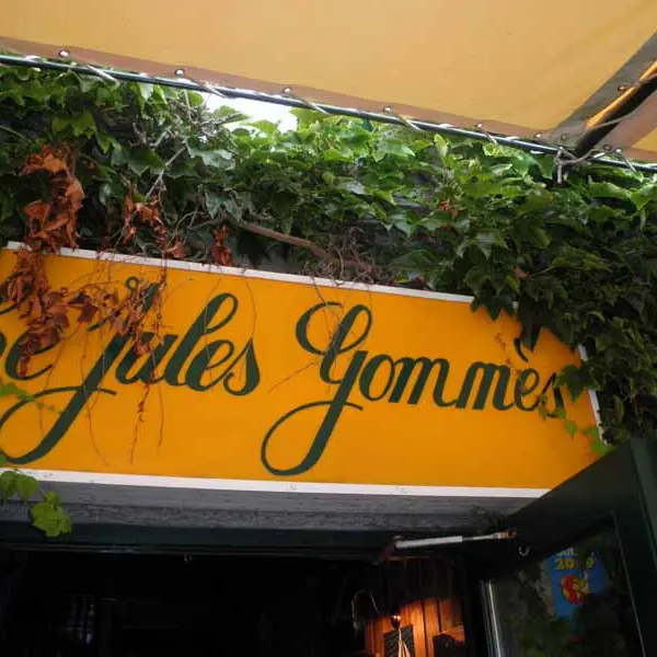Regnéville Restaurant Le Jules Gommès enseigne