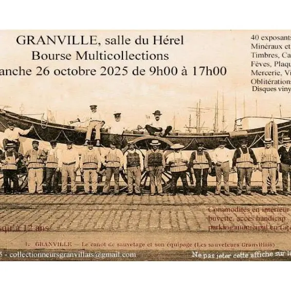 Salon Multicollections Association des Cartophiles et Collectionneurs Granvillais Granville 2025
