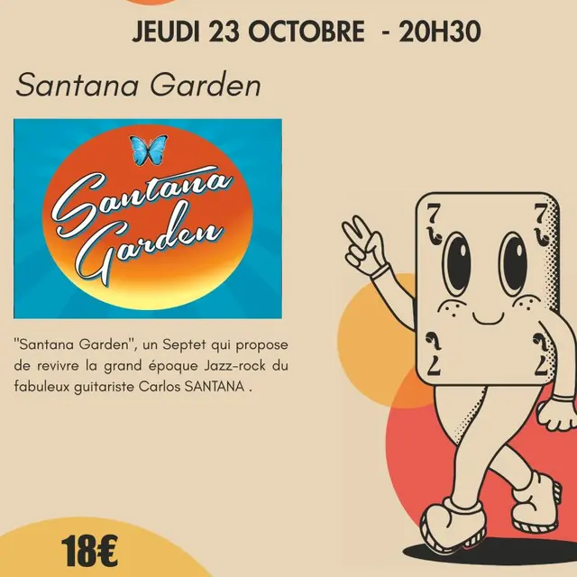 Sept de Jazz SANTANA GARDEN Concert Saint-Pair-sur-mer 2025