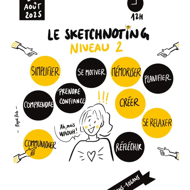 Sketchnoting niveau 2 2025