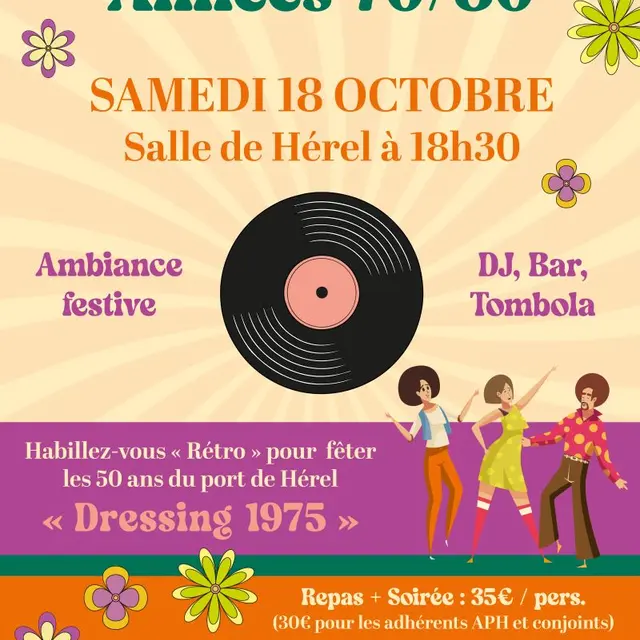 Soirée années 70 80