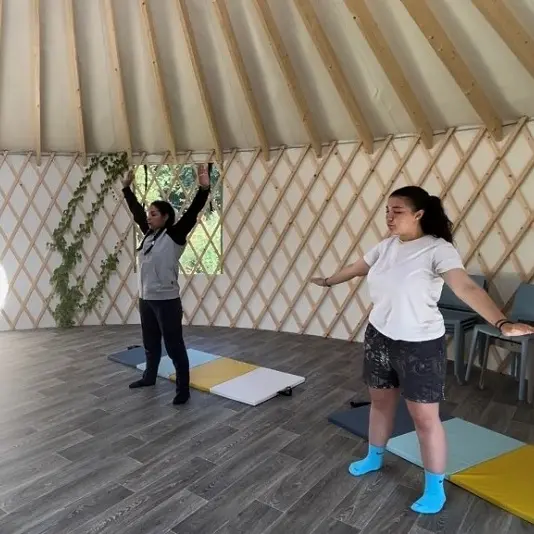 Sophrologie évasion au coeur d'une yourte Aimie Sophrologie