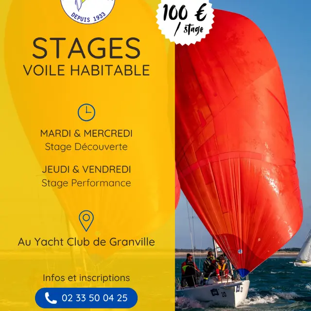 Stage de voile 2025