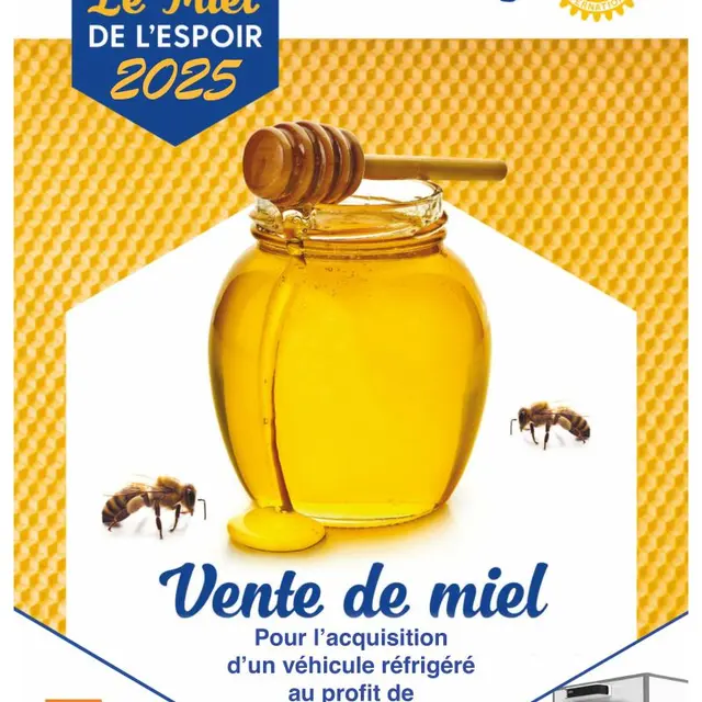 Vente de Miel Rotary Granville 2025