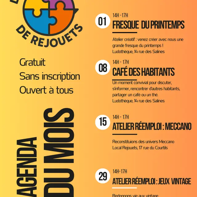 2026-agenda mercredis de Rejouets