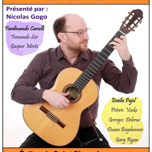 Récital de guitare classique  Saint pierre langers