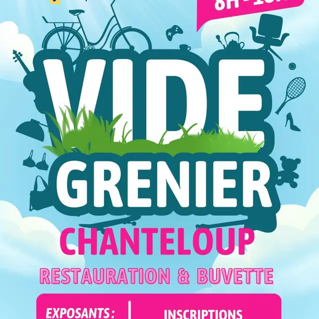 Vide grenier Chanteloup 2026