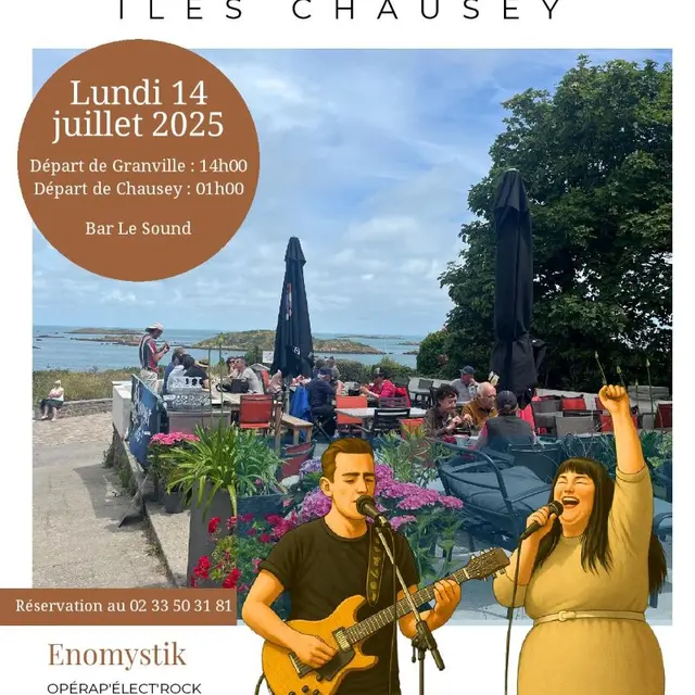 affiche concert enomystik 14 juillet 2025