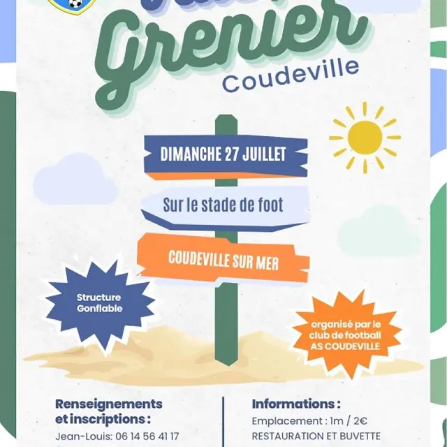 vide greniers coudeville 2025