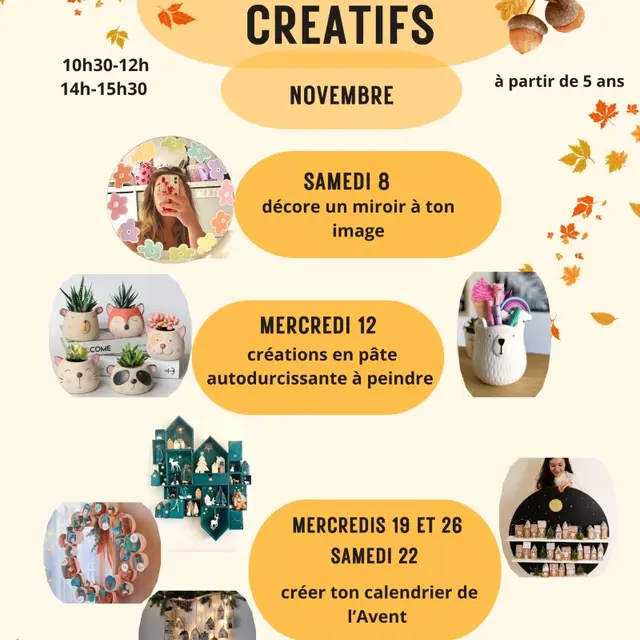 atelier créatif nov 2025