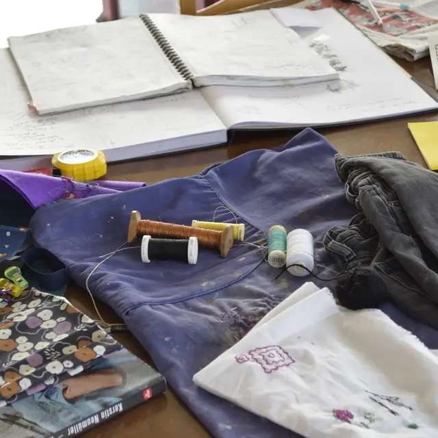 Atelier co-création de broderie sde réparation