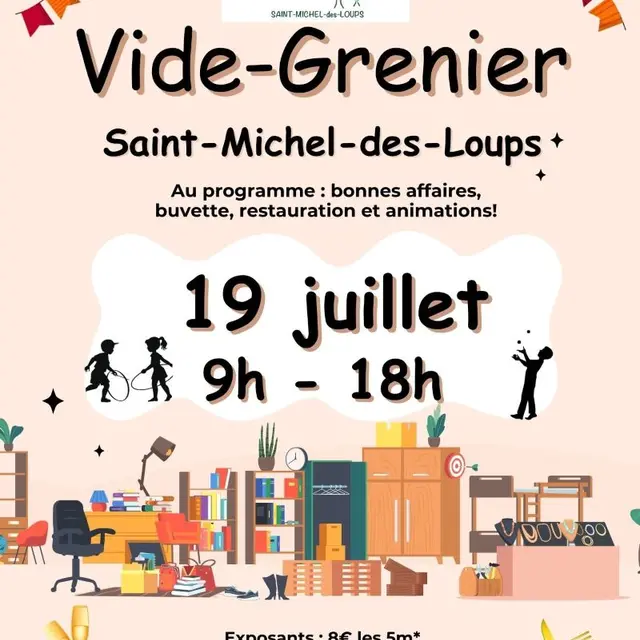 2026 - flyer vide grenier 2026