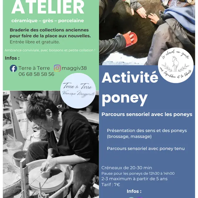 2026 - vide atelier et activité poney