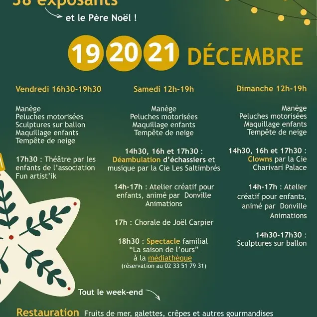 Marché Noël Donville