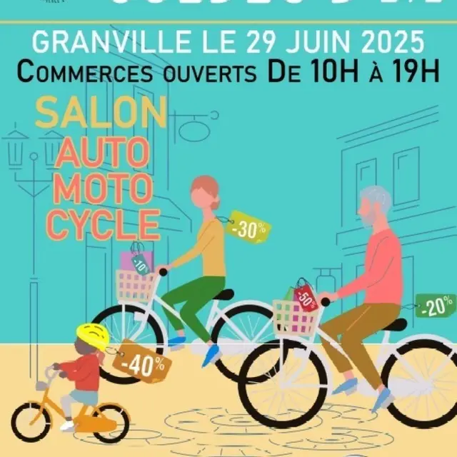 1er dimanche soldes et salon auto-cycles 2025