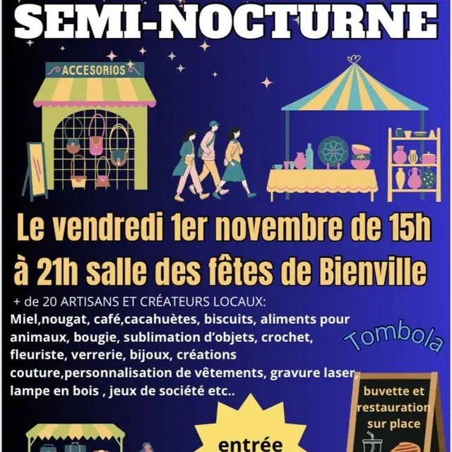 Marché semi-nocturne