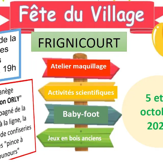FETE DU VILLAGE FRIGNICOURT