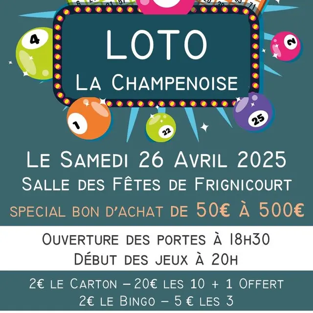 LOTO LA CHAMPENOISE