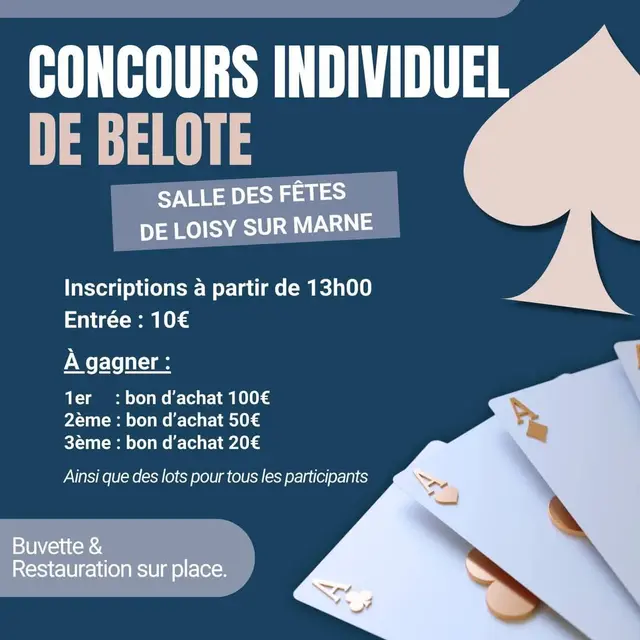 CONCOURS BELOTE LOISY