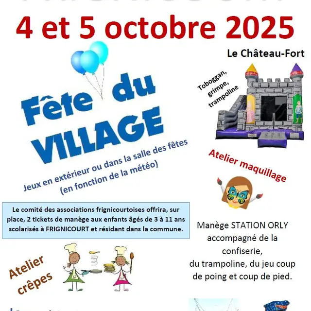 FRIGNICOURT FETE DU VILLAGE