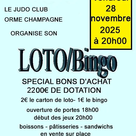 Loto Bingo MAISONS EN CHAMPAGNE