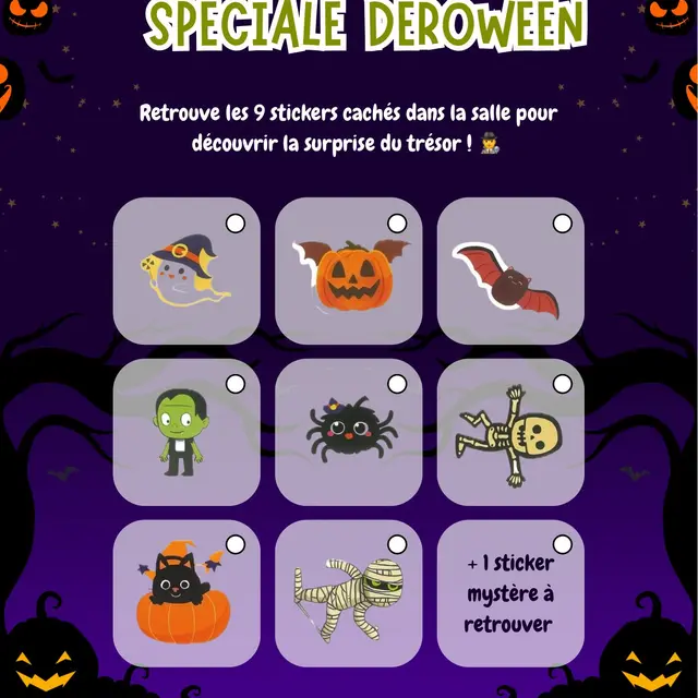 Chasse au trésor spéciale Halloween